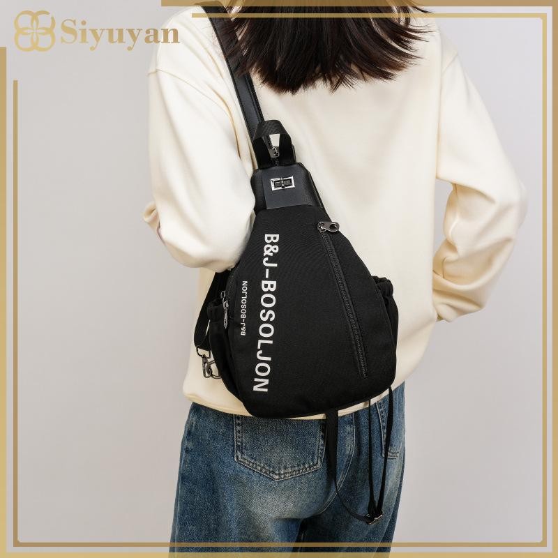 Siyuyan Thường Ngày Nữ Đeo Ngang Ngực Túi Thời Trang Unisex Du Lịch Ba Lô Nhiều Túi Nữ Đeo Vai Nữ Sử Dụng Hàng Ngày Fanny Pack VN