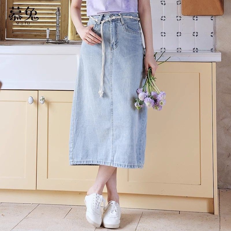 Mutu Retro Váy Denim Nữ, Phong Cách Mới, Hoàn Hảo Cho Mùa Hè