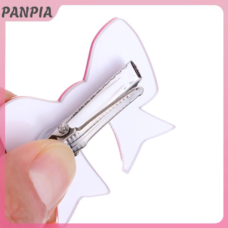 PNPIA-Áo Biểu Hiện Thả Trái Tim Vỡ Acrylic Ngộ nghĩnh Bên Kẹp Mỏ Vịt Kẹp Nổ Bên Kẹp Phụ Kiện Tóc