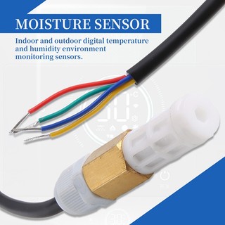 Đầu dò cảm biến nhiệt độ và độ ẩm chống nước SHT30 Cảm biến giám sát môi trường nhiệt độ và độ ẩm kỹ thuật số