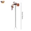 Sân Drummer Cối Xay Gió Bộ Gõ Âm Nhạc Tượng Tượng Có Cổ Phần Vườn Gió Spinner Cho Sân Trang Trại Sân Sau Sân