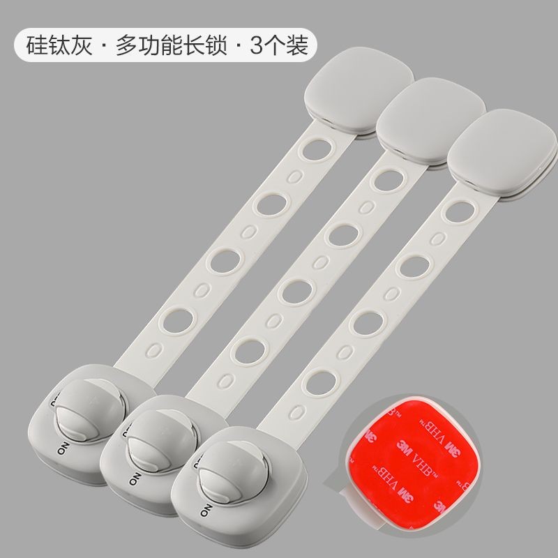 Khóa an toàn chống mở tủ lạnh, cửa trượt, ngăn kéo cho trẻ em