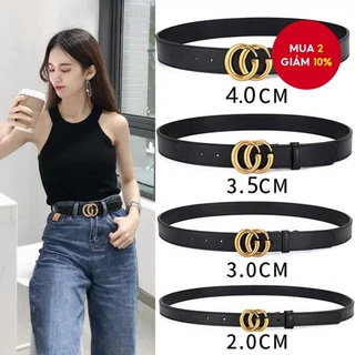 Thắt lưng Logo Double C - Dây thắt lưng nữ thời trang cho quần jean & váy