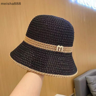 Meisha888 Tấm Che Mùa Hè Mũ Xô Người Cá Mũ Dành Cho Nữ Bé Gái Đi Biển Mũ Rơm Dệt Tay Mũ Chống Nắng Đa Năng Thoáng Khí Mũ Chống Nắng