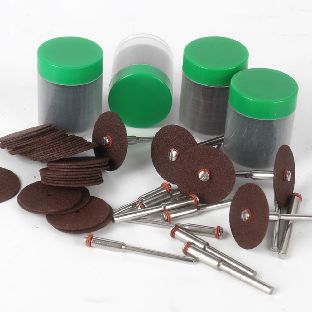 [Cosyh] Đĩa cắt bánh xe bằng nhựa 36 chiếc Bộ dụng cụ 24mm Mandrel​ Dành cho kim loại / nhựa