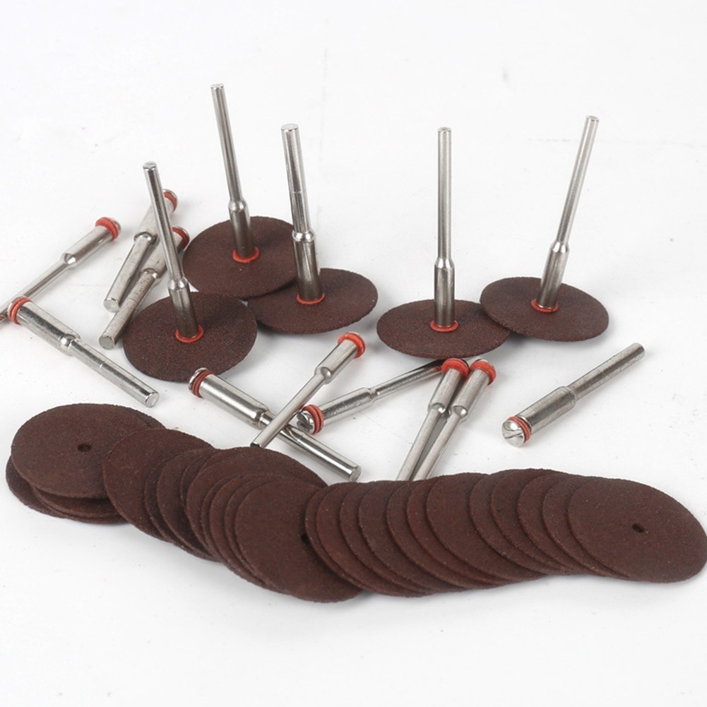 [Cosyh] Đĩa cắt bánh xe bằng nhựa 36 chiếc Bộ dụng cụ 24mm Mandrel​ Dành cho kim loại / nhựa
