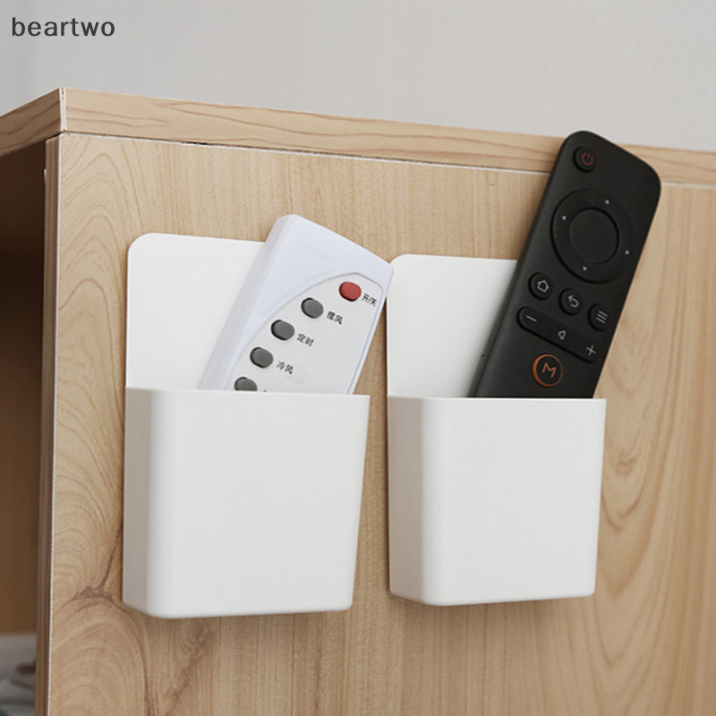 < Beartwo > Hộp lưu trữ treo tường Giá đỡ điều hòa điều khiển từ xa Đẹp