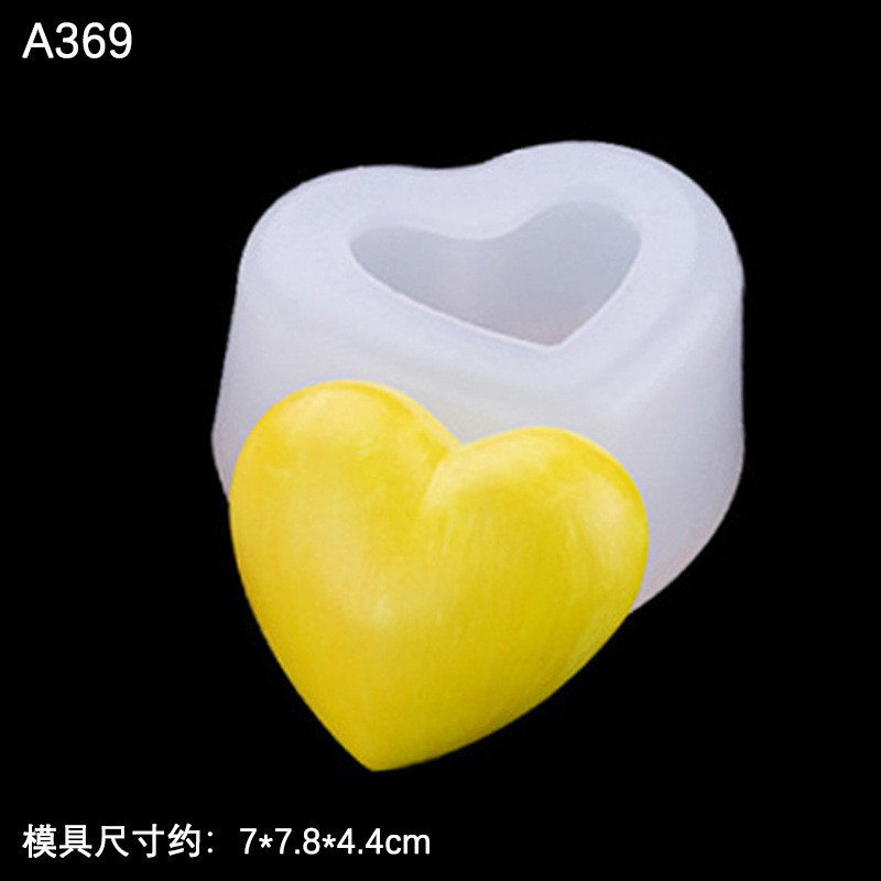 3d Dệt Hình Trái Tim Khuôn Silicon Lễ Tình Nhân Series Bánh Mousse Trang Trí Sô Cô La Nướng Hình Trái Tim Món Tráng Miệng Khuôn Silicon