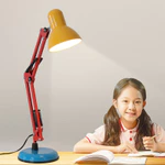 Đèn Sàn Memphis Led Đèn Đọc Sách Cánh Tay Dài Đèn Đứng Có Thể Điều Chỉnh Thích Hợp Cho Phòng Khách Phòng Ngủ Offic — ảnh 7