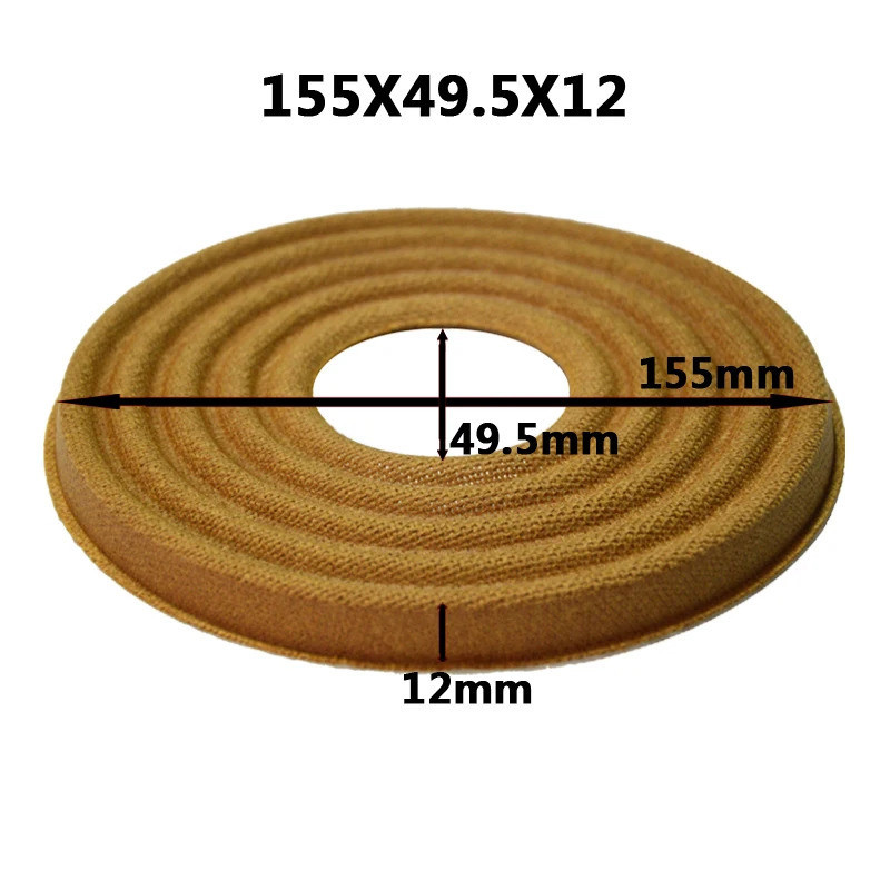1 Chiếc 153x35.5 / 155x49.5 / 155x75.5 Mm Đàn Hồi Sóng Loa Siêu Trầm Loa Bass Sửa Chữa Nhện Giảm Chấn