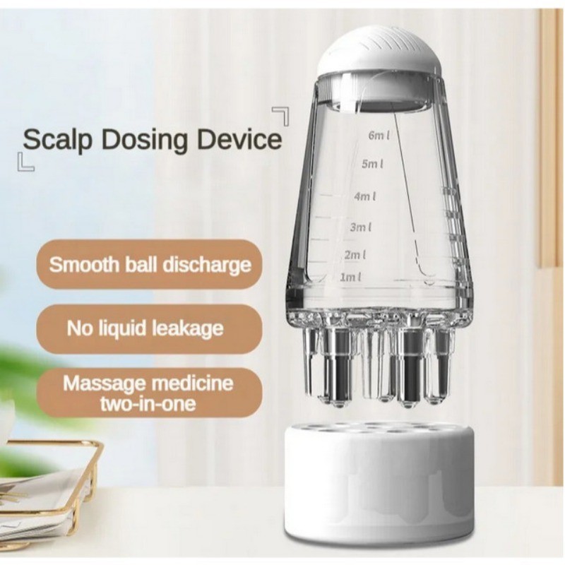 SEVICH Da Đầu Applicator Liquid Lược Tóc Rễ Massage Thuốc Lược Tăng Trưởng Tóc Điều Trị Đầu Massage