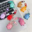 Bighsm Hoạt Hình Nhựa Dạ Quang Rùa Trang Trí Móc Khóa Phát Sáng Màu Rùa Móc Khóa Túi Mặt Dây Chuyền Accessor Bạn Gái Quà Tặng Martijn