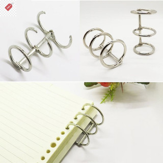 Alik 2 Chiếc Kim Loại Rời Lá Sách Chất Kết Dính 3 Nhẫn Cho Sổ Tay Album Sổ Lưu Niệm Kẹp VN
