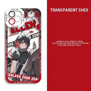 Game Zenless Zone Zero Ellen Joe Vỏ Cho Samsung Galaxy A05 A05S A14 A15 A33 A73 A34 A35 A12 J7 Prime Angel Eyes Anime TPU Trong Suốt Mềm Mại Dễ Thương Ốp Điện Thoại