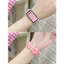 Dây đeo silicon thạch trong suốt có vỏ cho Huawei Band 10 9 8 7 6 6pro Vòng tay thoáng khí cho Honor Band 9 7 6 Dây đeo cổ tay thể thao Phụ kiện thay thế