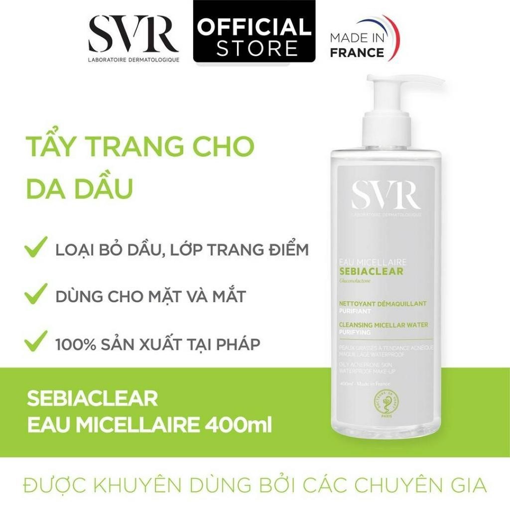 Nước Tẩy Trang SVR Cho Mọi Loại Da 400ml