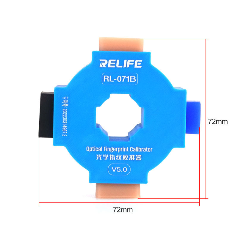Relife RL-071B Bộ hiệu chỉnh vân tay Android 4 trong 1 cho HUAWEI XIAOMI OPPO Điện thoại Android Bộ hiệu chỉnh vân tay quang học