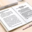 Túi lưu trữ TUYỆT VỜI, Sổ lưu trữ chống nước màu Gradient, Phim hoạt hình đa chức năng 40 / 60 / 100 Trang Giấy kiểm tra dung lượng lớn Tổ chức lưu trữ Văn phòng trường học