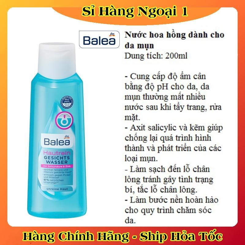 Nước hoa hồng Balea Đức - Date mới Đủ Bill