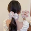 Dây Buộc Tóc / Cột Tóc Scrunchies To Phồng Đẹp Thời Trang Hàn Quốc