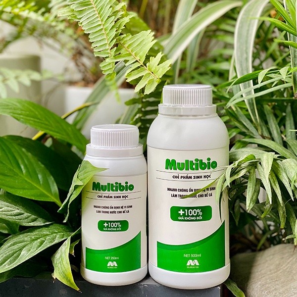 Vi Sinh Multibio 125ml /250ml /500ml - Khử Độc, Làm Trong Nước Cho Hồ Cá
