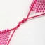 OXXGGKAO Sang Trọng Magenta Kim Cương Giả Đính Cổ Treo Camisole Với Full Kim Cương Giả Chi Tiết Dự Tiệc Lấp Lánh Cho L