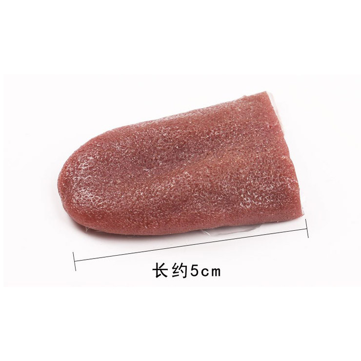 New ProductScary Simulation Fake Tongue Steel Needle Piercing Tongue