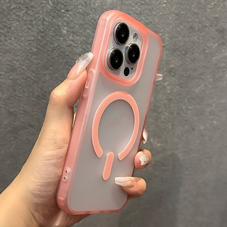 Ốp Điện Thoại Mềm Từ Tính Màu Kẹo Mờ Sang Trọng Cho iPhone 15 14 13 12 11 Pro Max 15 Plus Ốp Lưng Bảo Vệ Ống Kính Máy Ảnh Ốp Lưng Chống Sốc Vỏ iPhone