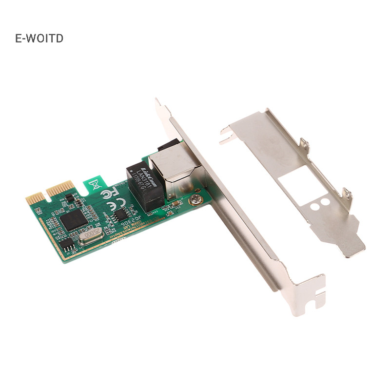 E-woitd 1 Bộ 10 / 100 / 1000Mbps Gigabit Ethernet PCI Express PCI-E Card mạng RJ-45 Bộ chuyển đổi LAN Bộ điều khiển mạng HNVN