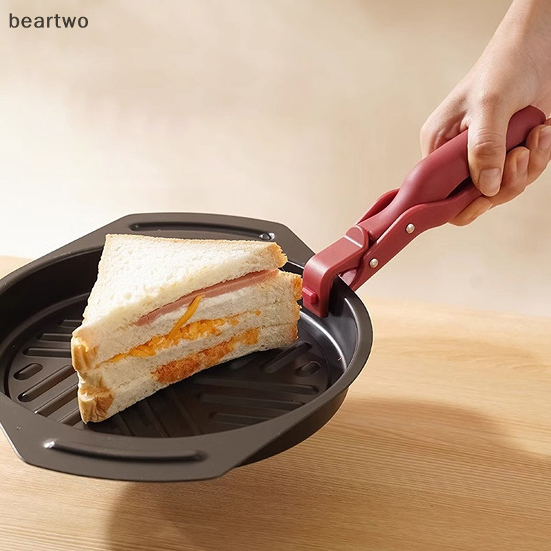 < Beartwo > Kẹp giữ bát chống bỏng đa năng cho nhà bếp Bát ăn nóng Tông kẹp kẹp silicon chống bỏng Kẹp nấu ăn đẹp