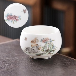 Chén Sứ Men Ngọc Đức Hóa - Phúc Kiến (Chén Chủ 180ml)