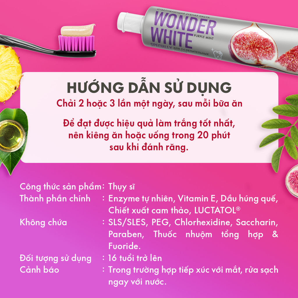 Mô tả Kem Đánh Răng Cho Hơi Thở Thơm Mát SPLAT Special series Dạng Gel Làm Sạch Mảng Bám 75ml - 7