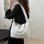 ,, Túi xách Cotton không gian đệm đi lại thông thường, Tay cầm dung tích lớn Túi đeo vai mềm mại Nylon Cloud Túi xách nữ