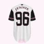 BLACKPINK LISA JENNIE ROSE JISOO đồng phục bóng chày áo số 96 Cosplay vải 3D mùa hè Áo thun