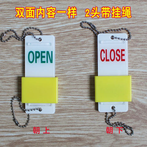Chỉ báo trạng thái công tắc đóng mở dấu hiệu đường ống Acrylic nhận dạng thiết bị niêm yết Van thường mở thường đóng tùy chỉnh IJ6E