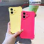 Có Lỗ Dây Tương Thích Cho iPhone 16 15 14 Plus 13 Pro Max Ốp Điện Thoại 4 Bốn Góc Dây Đeo Lỗ Màu Kẹo Nhiều Màu Mờ Mờ Mờ Mềm Vỏ Ốp Lưng