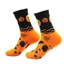 Treeling Unisex Halloween Crew Tất Với Ma Bí Ngô Phù Thủy Họa Tiết Dơi Cho Trang Phục Tiệc Và Cosplay Giữa Bắp Chân