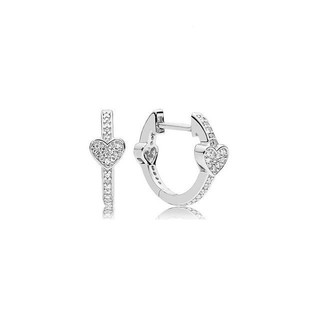 Tại Chỗ Goodss925 Bạc Giấc Mơ Dora Rose Vàng Trái Tim Hấp Dẫn Bông Tai Móc Bông Tai Thời Trang Đơn Giản Nữ Bông Tai