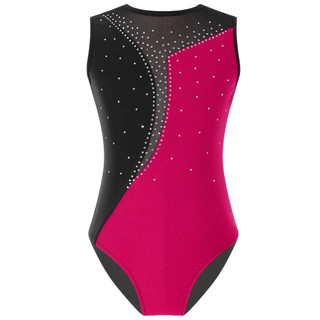 Yhong Bé Gái Không Tay Thể Dục Leotards Lấp Lánh Múa Ba Lê Unitards Biketards Activewear
