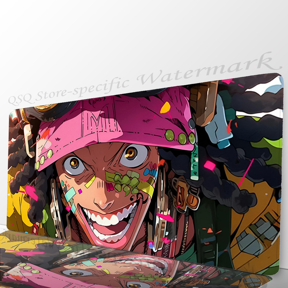 Nhiều Màu Sắc One Piece Mousepad Để Bàn Phụ Kiện Chơi Game Prime Gaming XXL Bàn Phím Miếng Lót Khâu Miếng Lót