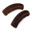 DELMER Fluffy Hair Clip Pad, Tóc tổng hợp DIY Hair Extension Invisible Hair Bun, Phụ kiện tóc liền mạch Công chúa tự nhiên Dụng cụ tạo kiểu tóc giả Đệm nữ