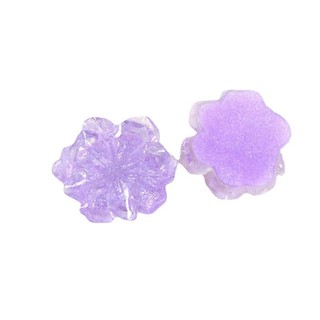 Phụ kiện DIY bằng nhựa trong suốt, hoa Gardenia lấp lánh tươi mới và đơn giản, bông tai, kẹp tóc, vật liệu ốp điện thoại bán buôn