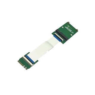 EZ Mini PCIE sang Mini PCIE A + E Key M 2 NGFF Cáp nối dài Thẻ mạng WiFi
