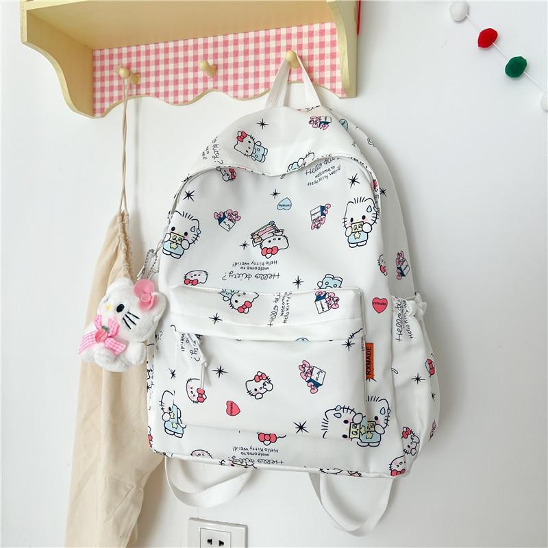 TOMJ Hoạt Hình Dễ Thương Sanrio Hello Kitty Ba Lô Dung Tích Lớn Học ...