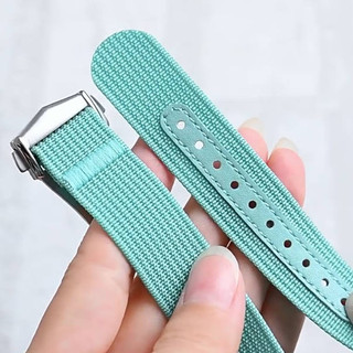 20mm 22mm NATO Nylon Dây Đeo Đồng Hồ Cho OMEGA Seamaster De Ville Mặt Trăng Đồng Hồ Vải Dây Đeo Đồng Hồ Dòng Hành Tinh Dây Đeo Tay Thay Thế Phụ Kiện Đồng Hồ Nam