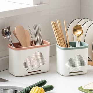 Giá đỡ đũa muỗng đa năng để bàn, thoát nước, chống nấm mốc, dùng cho nhà bếp, bộ đồ ăn, 7.12