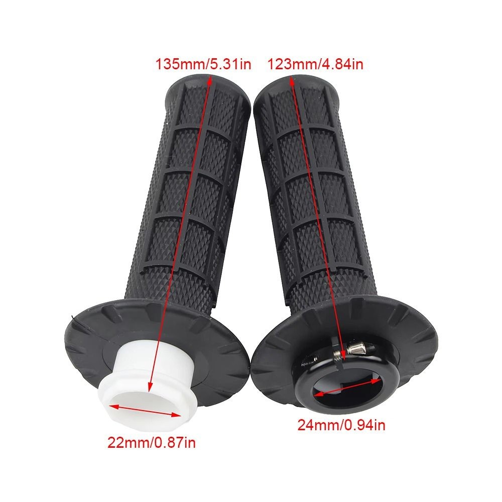 FANIELLAPOWELL 1 Cặp Tay Cầm Đa Năng Xe Máy, Cam Chụp Có Chức Năng Tự Khóa Tay Cầm, Tay Cầm Khóa 7 / 8 "22mm Tay Cầm Cho KTM CRF SXF EXC Motocross Dirt Bike