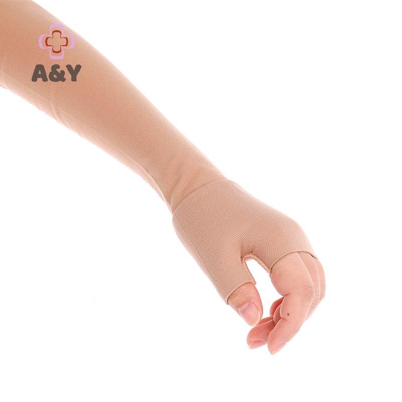 A & Y Post Mastectomypression Tay áo đàn hồi Tay áo phù bạch huyết chống sưng.