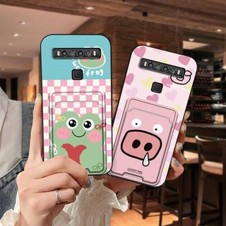 Ốp Điện Thoại Chống Bụi Bẩn Chống Thấm Nước Cho TCL 10 5G Dễ Thương Chống Sốc Bọc Toàn Bộ Túi Đựng Thẻ Graffiti Khe Cắm Thẻ Mềm Ốp Lưng Bảo Vệ Silicon Thiết Kế Thời Trang TPU Chống Va Đập