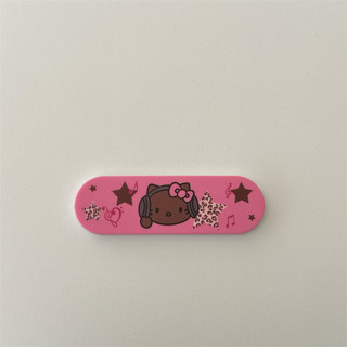 Kitty Band Aid Stand ins Hoạt Hình KT Cat Dễ Thương Gemini Đứng Màu Ban Nhạc Hỗ Trợ Ốp Lưng Điện Thoại X Dính Lười Co Giãn Sáng Tạo Đứng